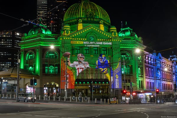 NFL week in Melbourne; Am I Krumpin Week 1 still loading