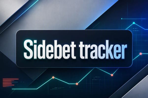 Week 1 Sidebet Tracker
